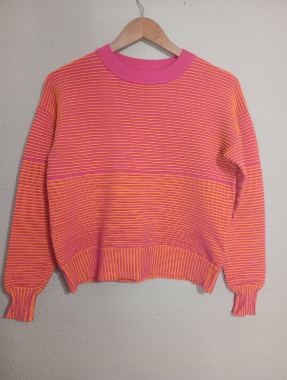Beach Riot Occulus Textured Striped Sweater - Picture 1 of 6